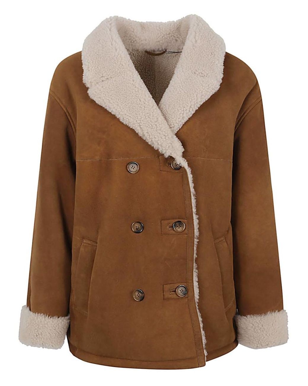 Enes Brown Florentina Leather Jacket