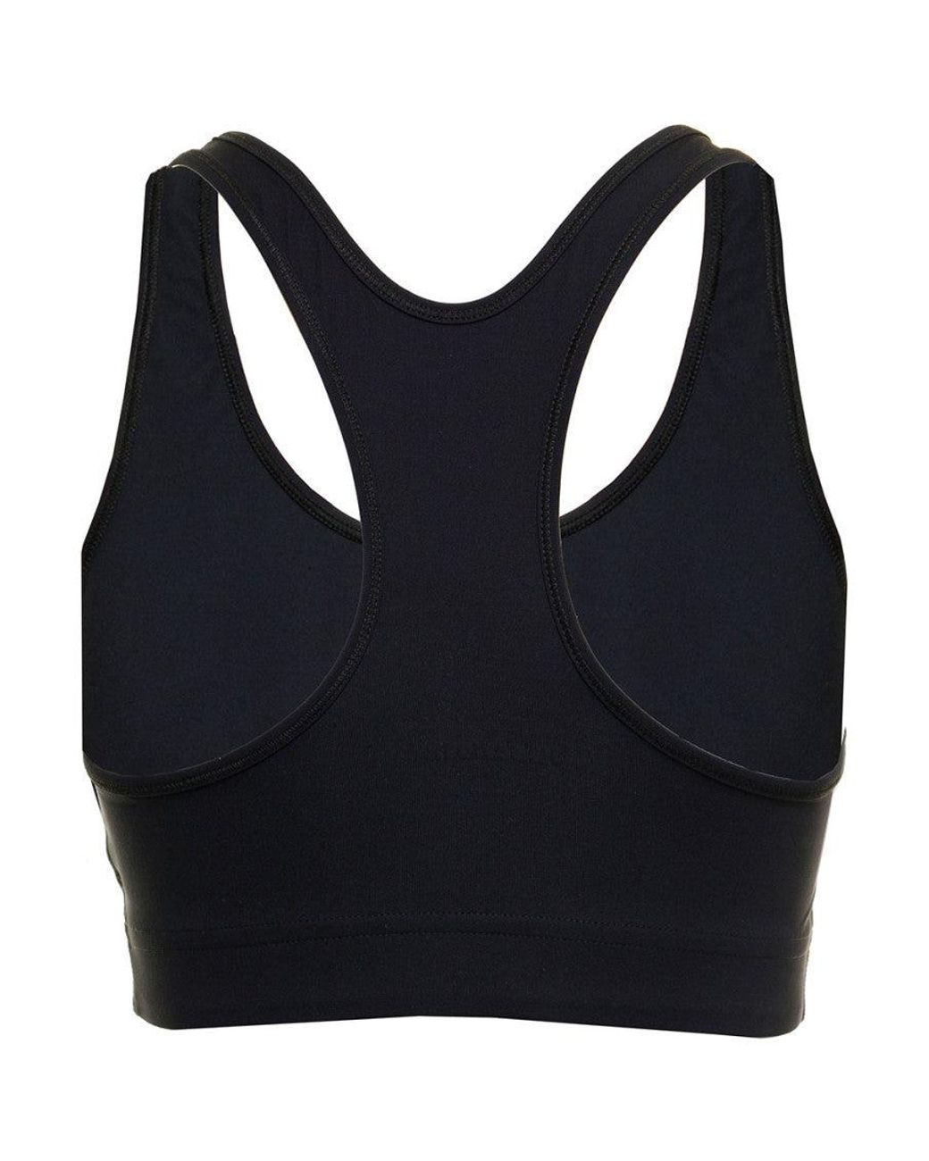 Jil Sander Blackstretch Fabric Top With Logo