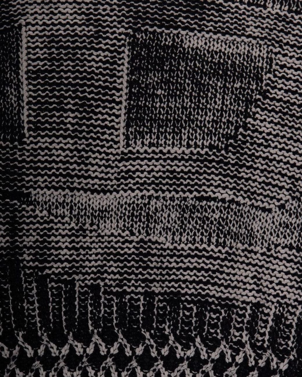 DIESEL Black Crew Neck Sweater for men