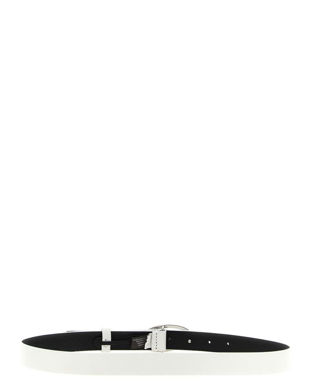 DIESEL White 'B-1Dr 25' Belt