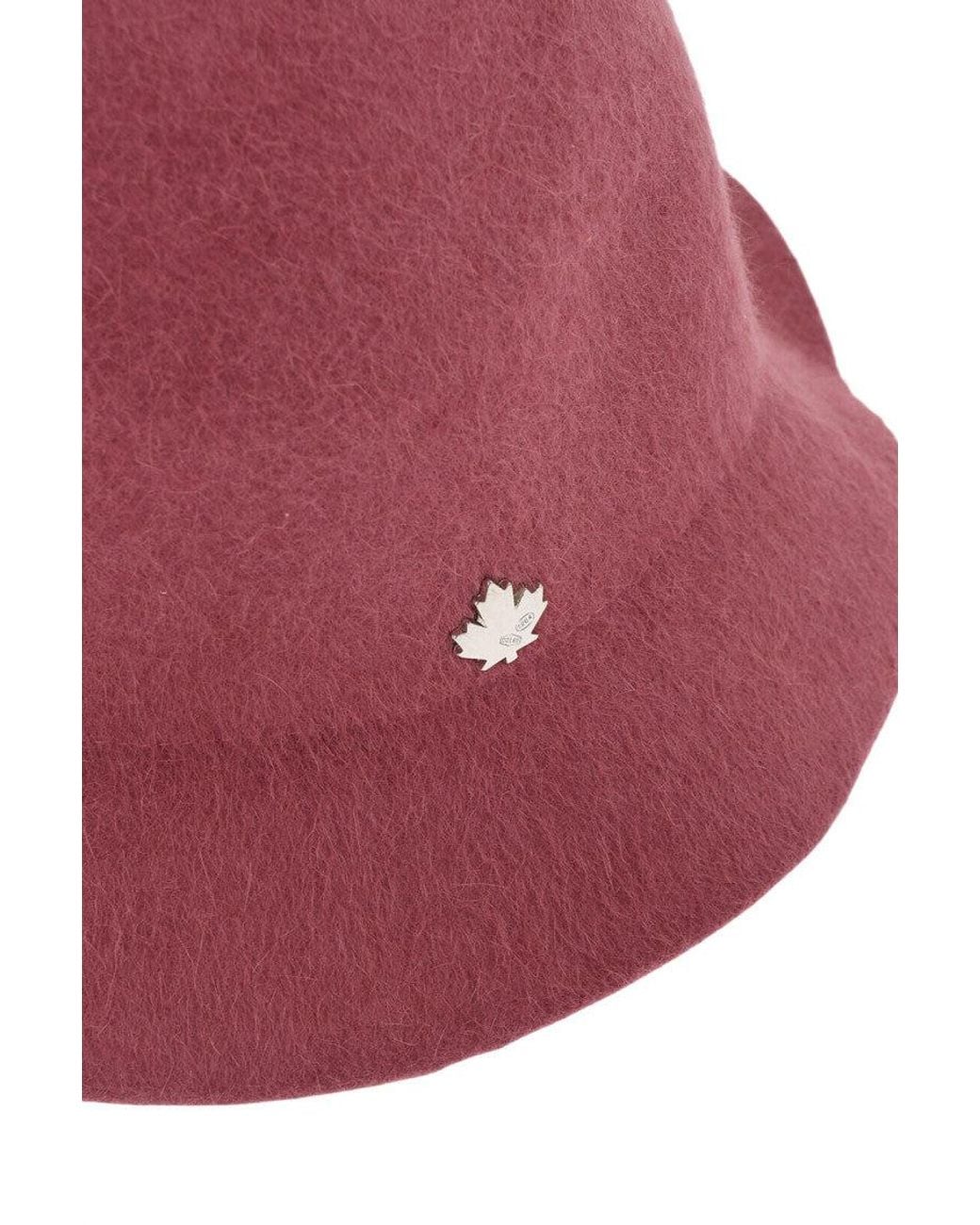 DSquared² Pink Solid Bucket Hat for men
