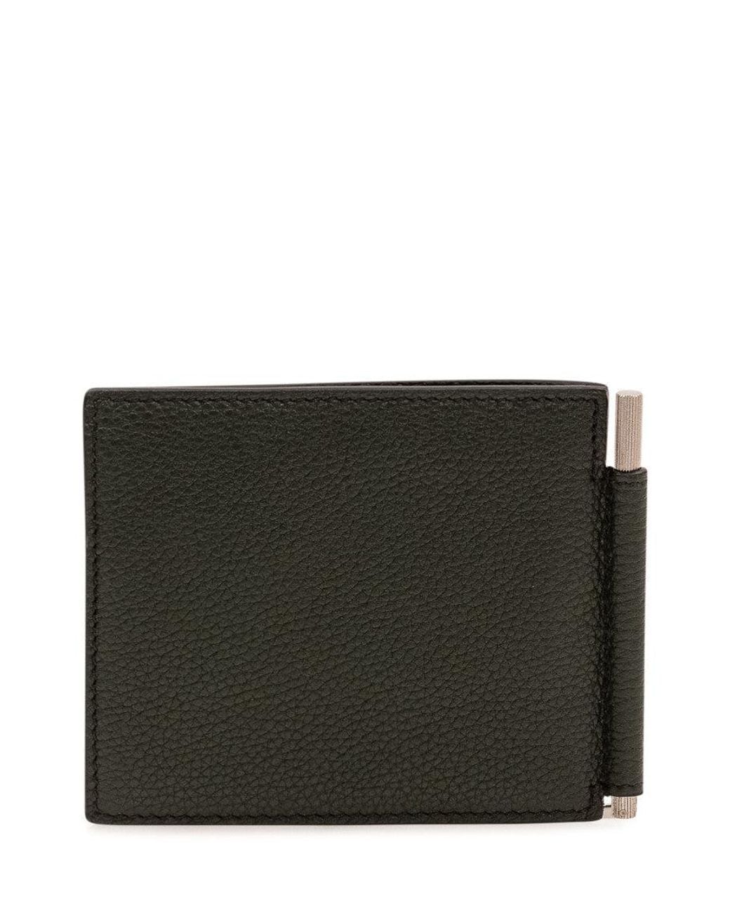 Tom Ford Black Textured Wallet for men