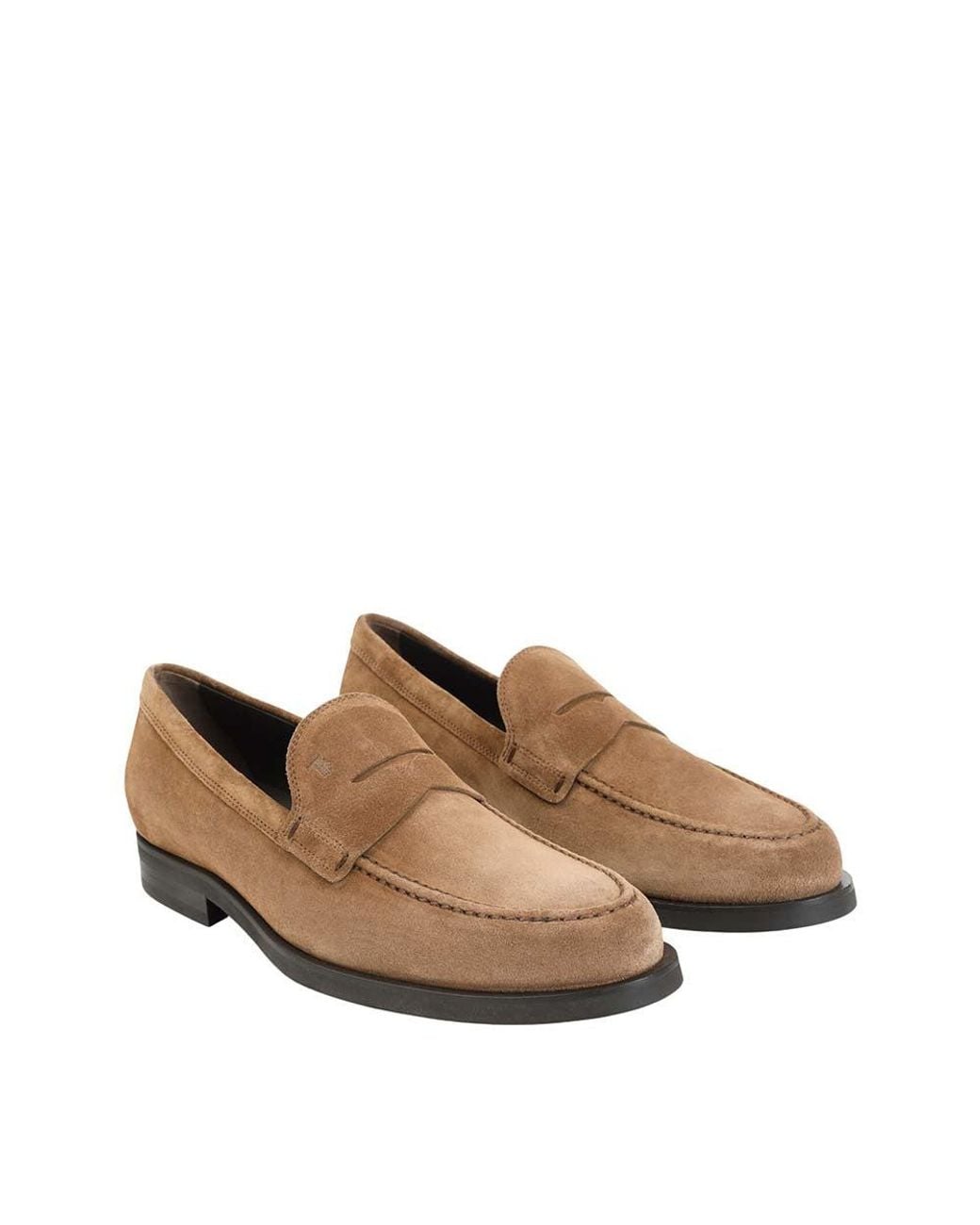Tod's Natural Slip-On Classic Loafers for men