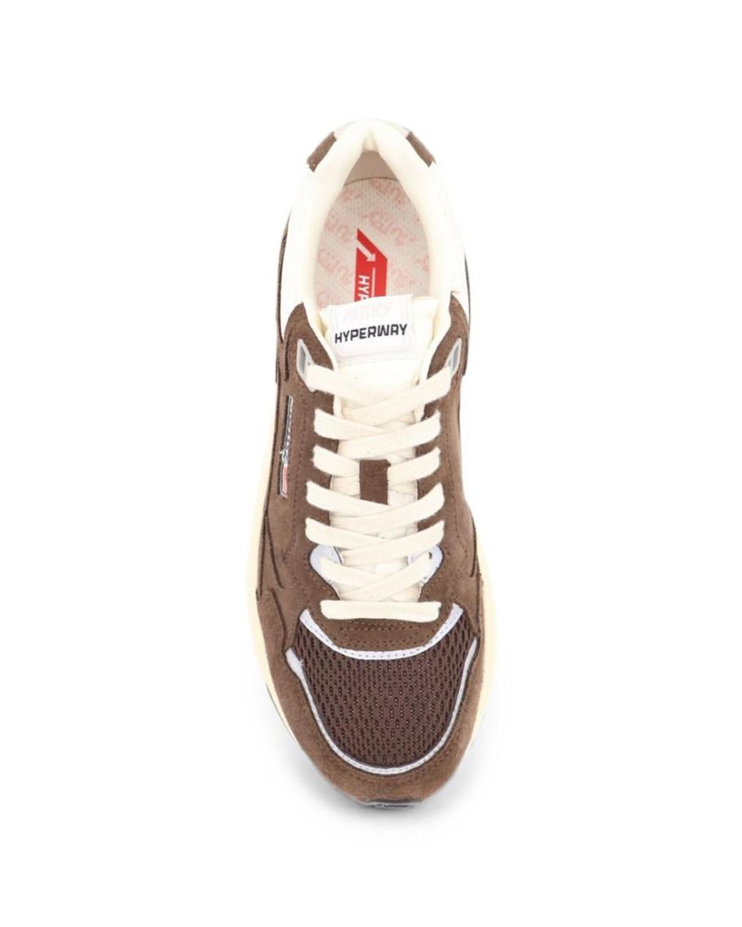 Autry Brown Color Block Sneakers for men