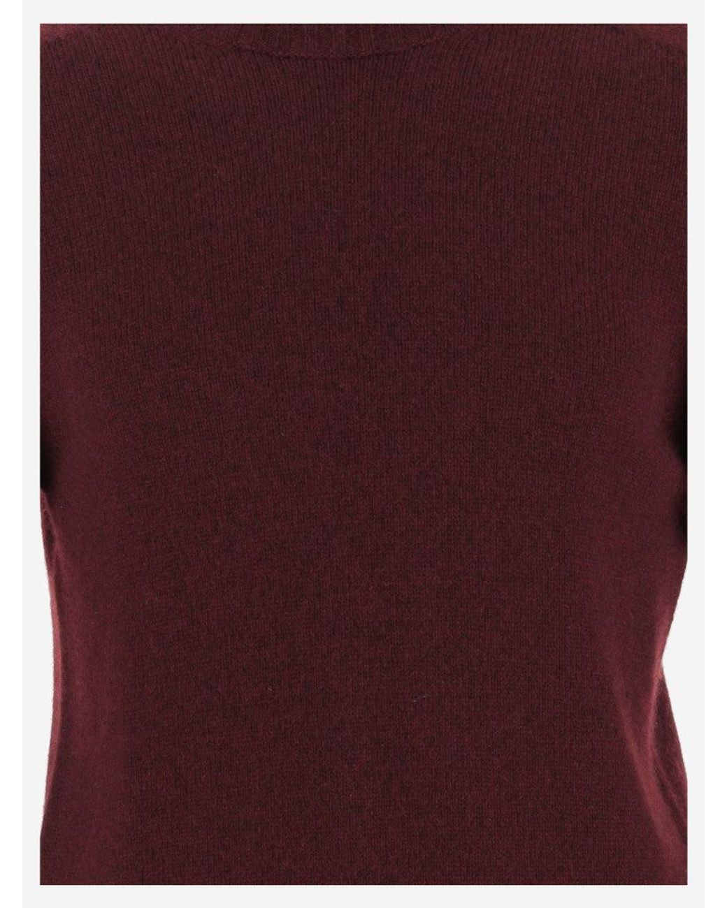 Malo Purple Classic Sweater for men