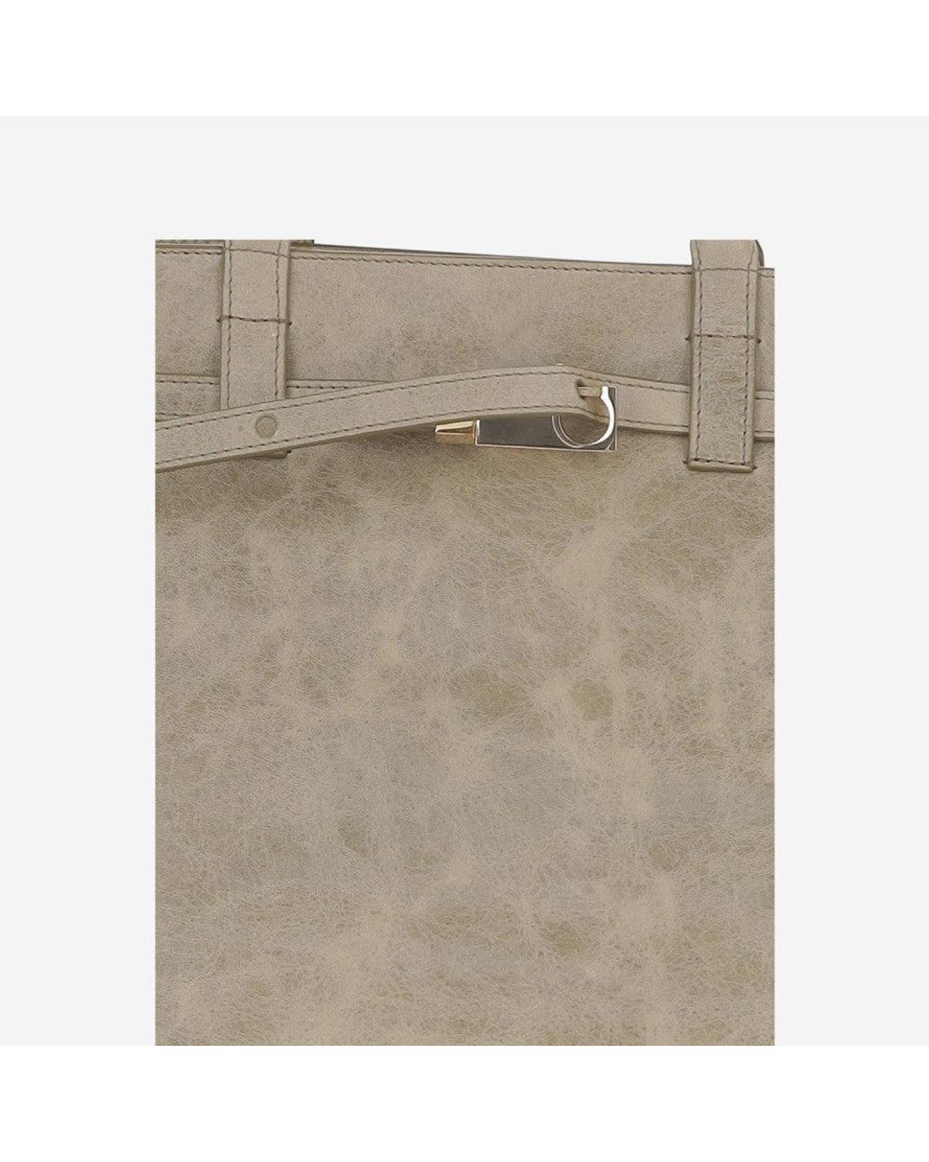 Benedetta Bruzziches Gray La Petite Top Zip Tote