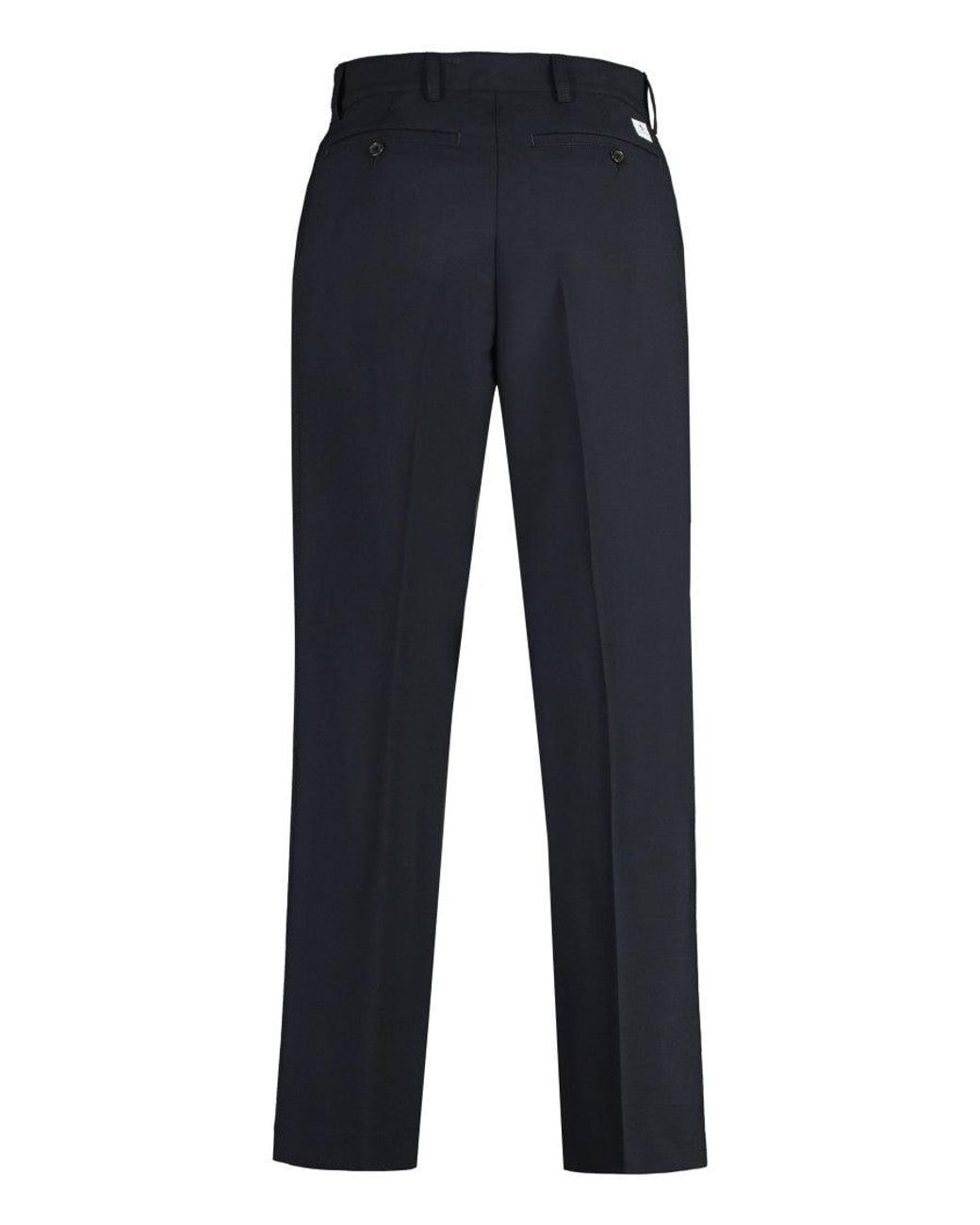 Department 5 Blue Dark Straight Pants for men