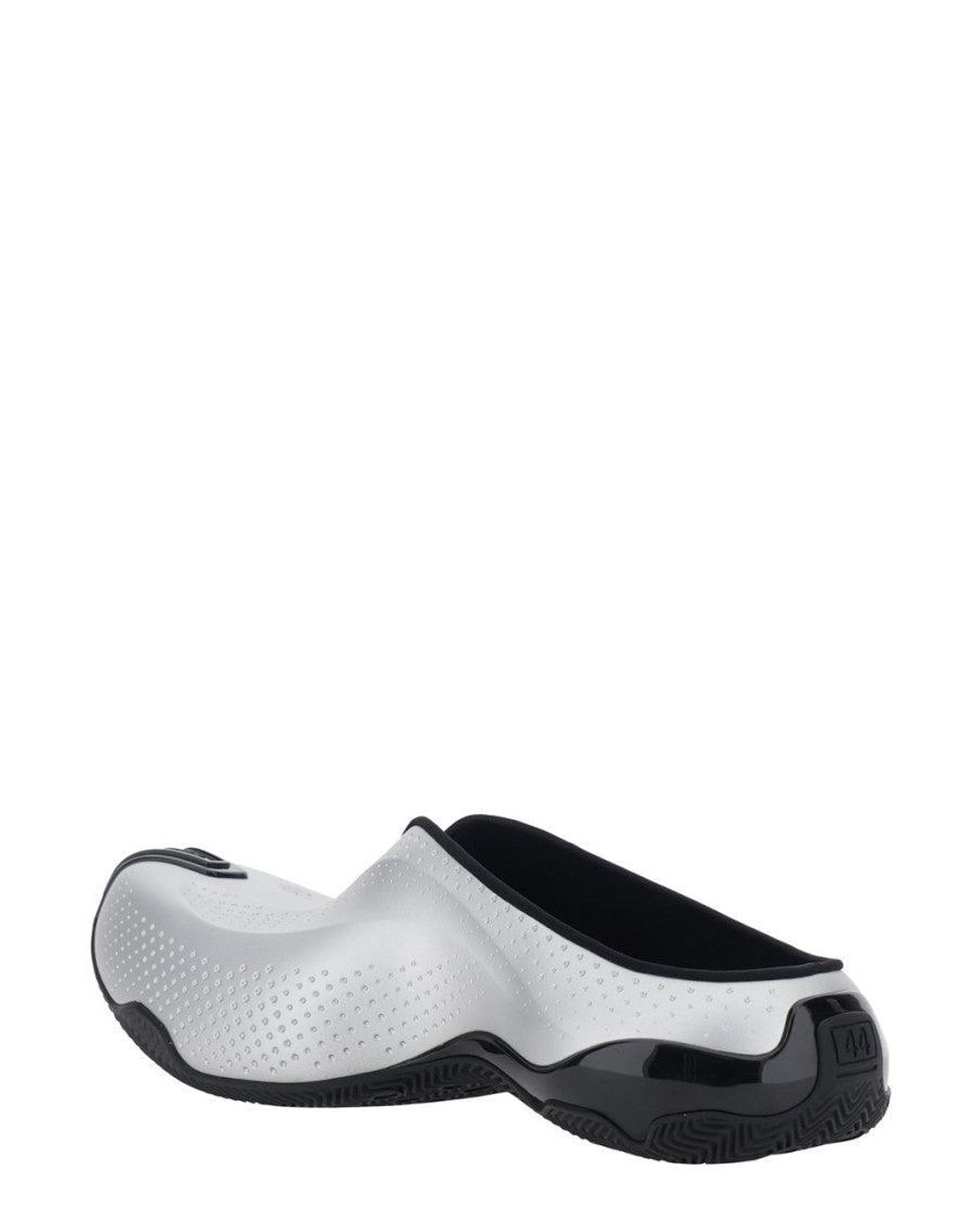 Balenciaga White Slip-On Mules for men