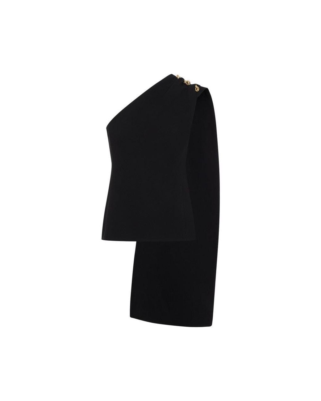 Bottega Veneta Black Asymmetrical Top