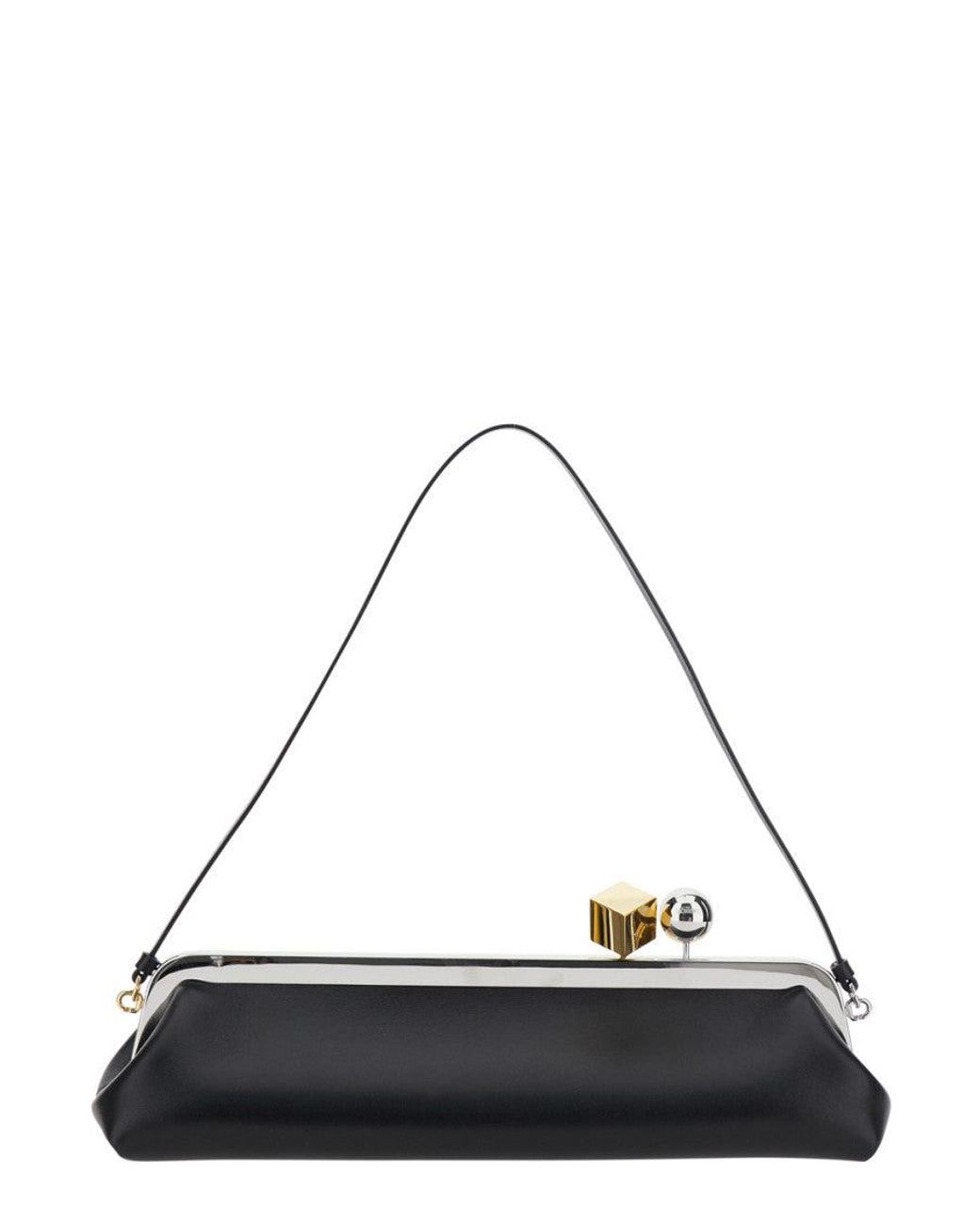 Jacquemus Black Salon Clutch