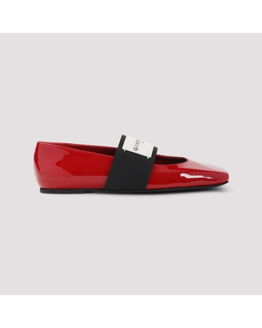 Givenchy Red Ballerina Shoes