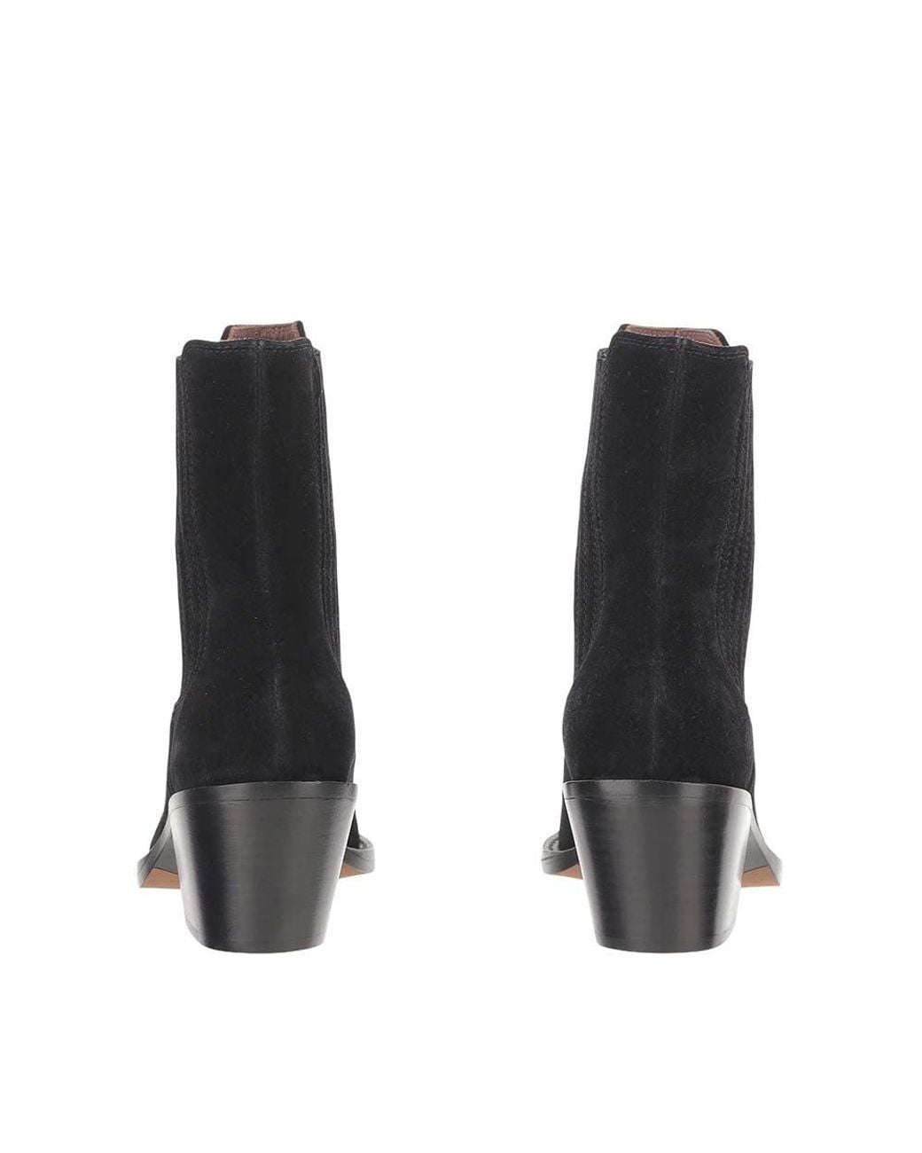 Paris Texas Black Suede Ankle Boots