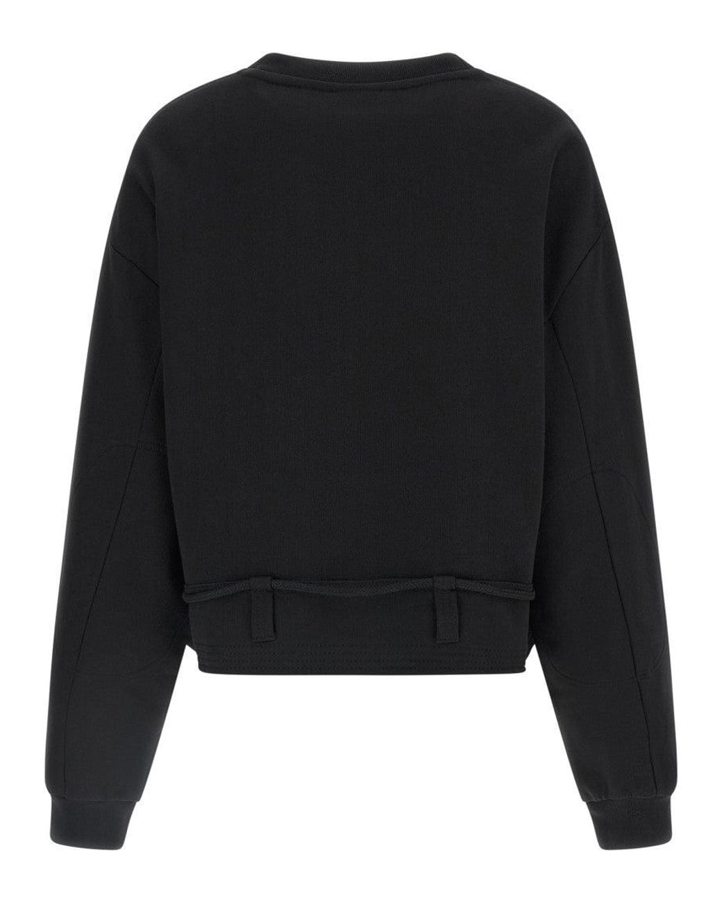 Dries Van Noten Black Crew Neck Sweatshirt