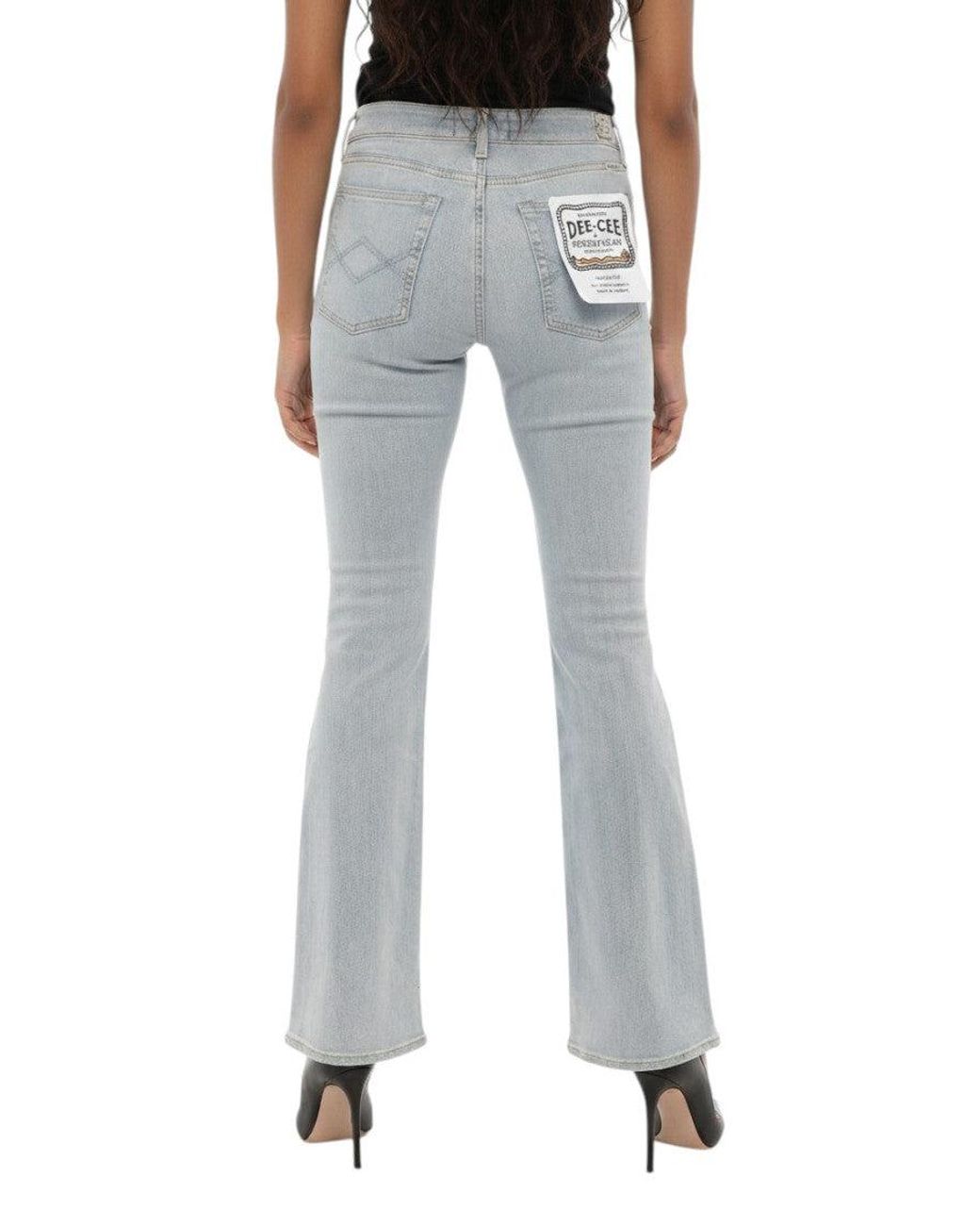 Washington DEE-CEE U.S.A. Gray Bootcut Mid Rise Jeans