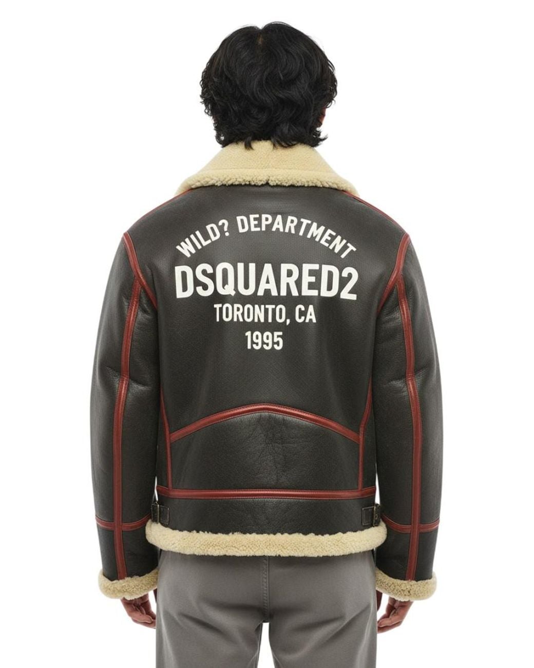 DSquared² Gray Regular Jacket for men
