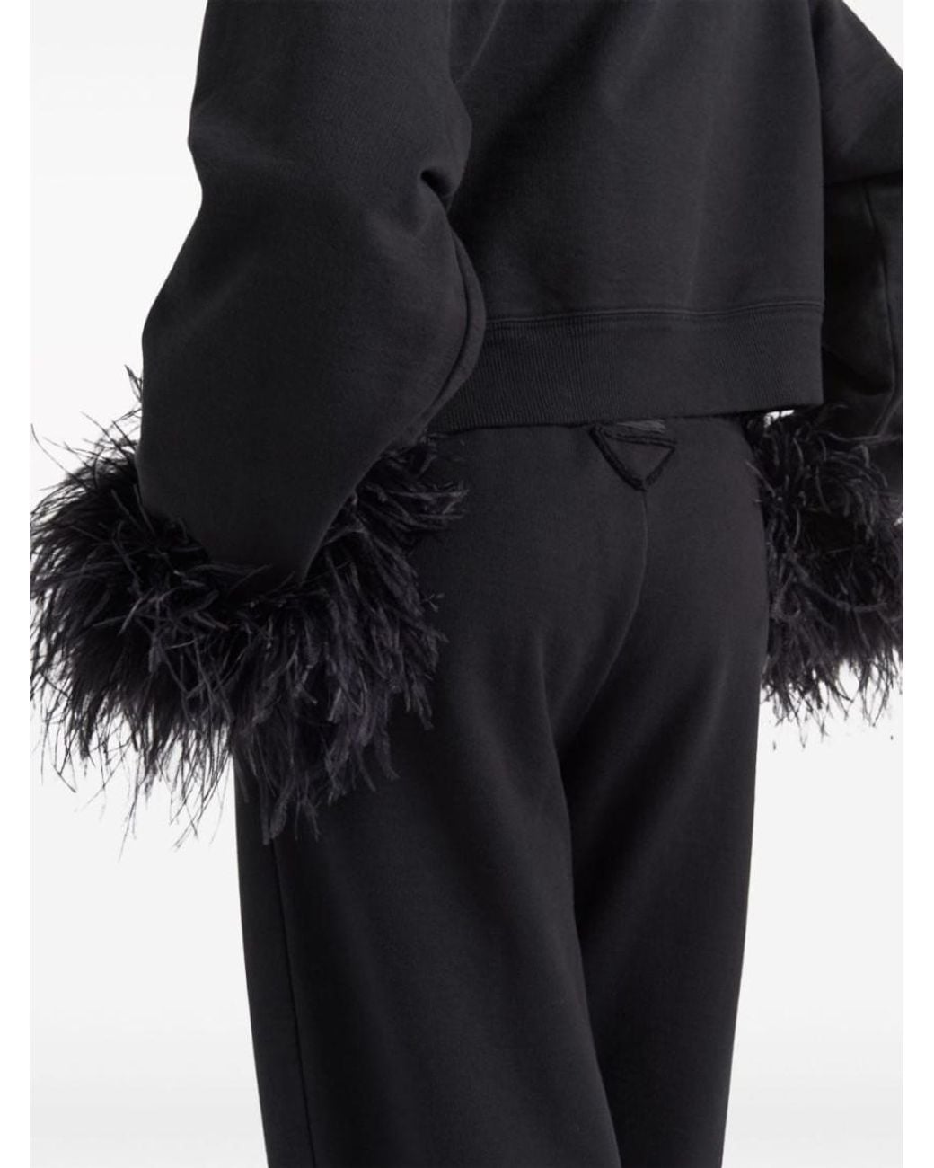 Prada Black Wide Trousers