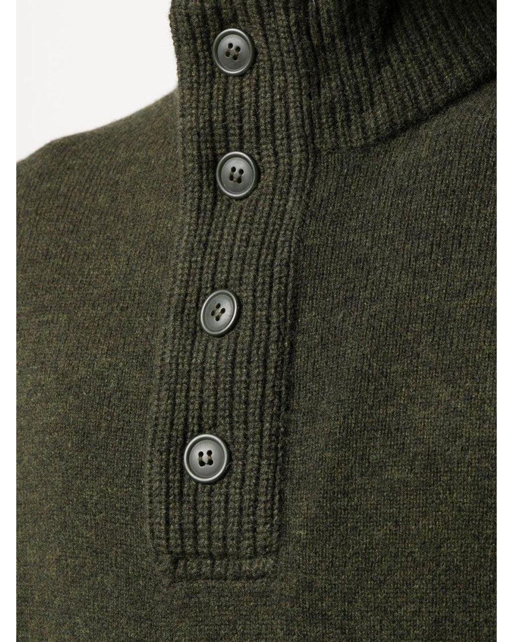 Barbour Green Essential Sweater for men