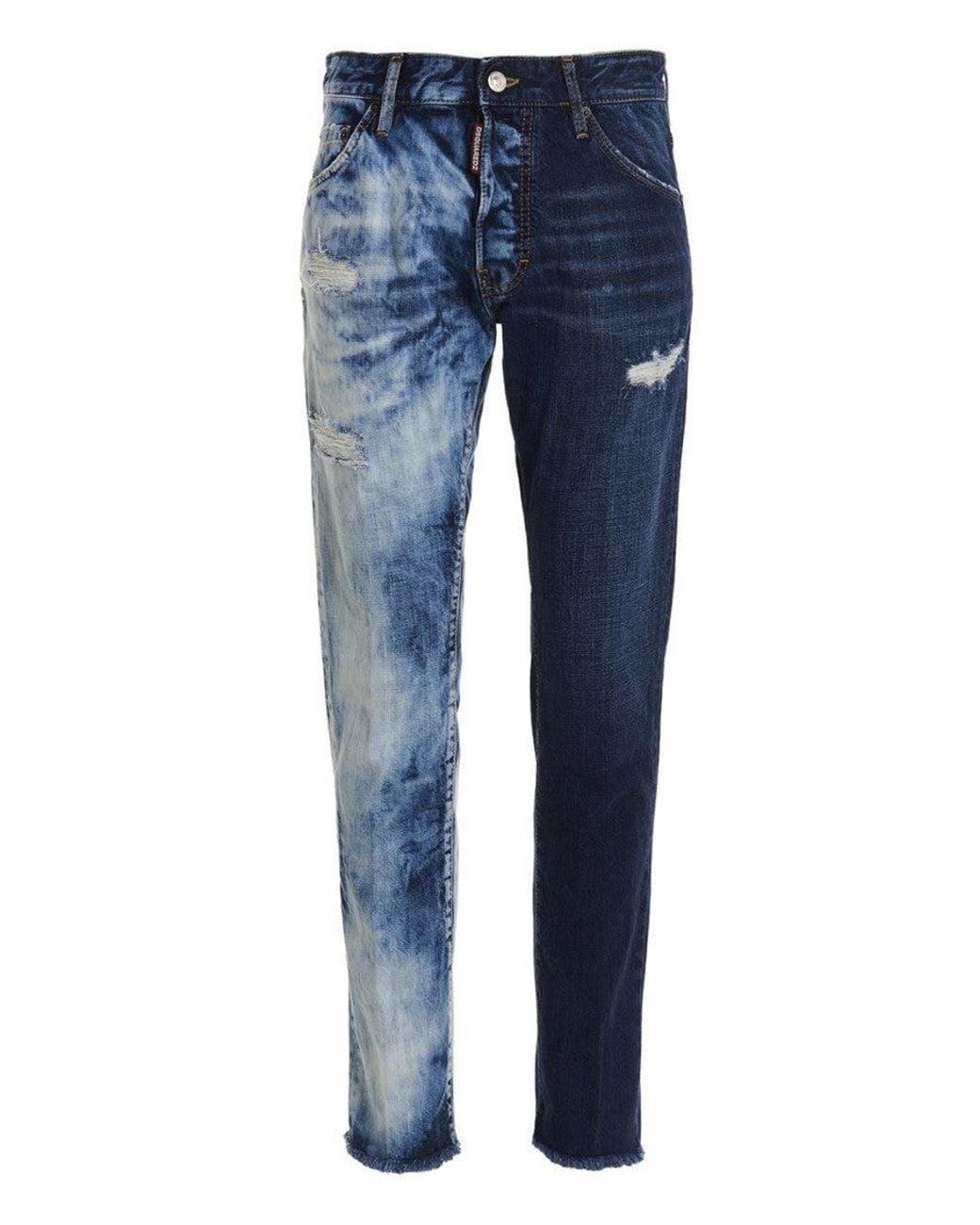 DSquared² Blue Mid Rise Jeans for men
