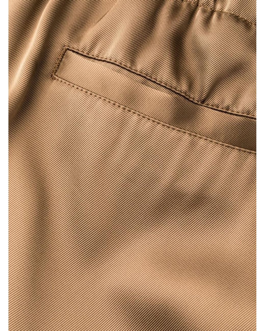 Versace Brown Heritage Trousers for men