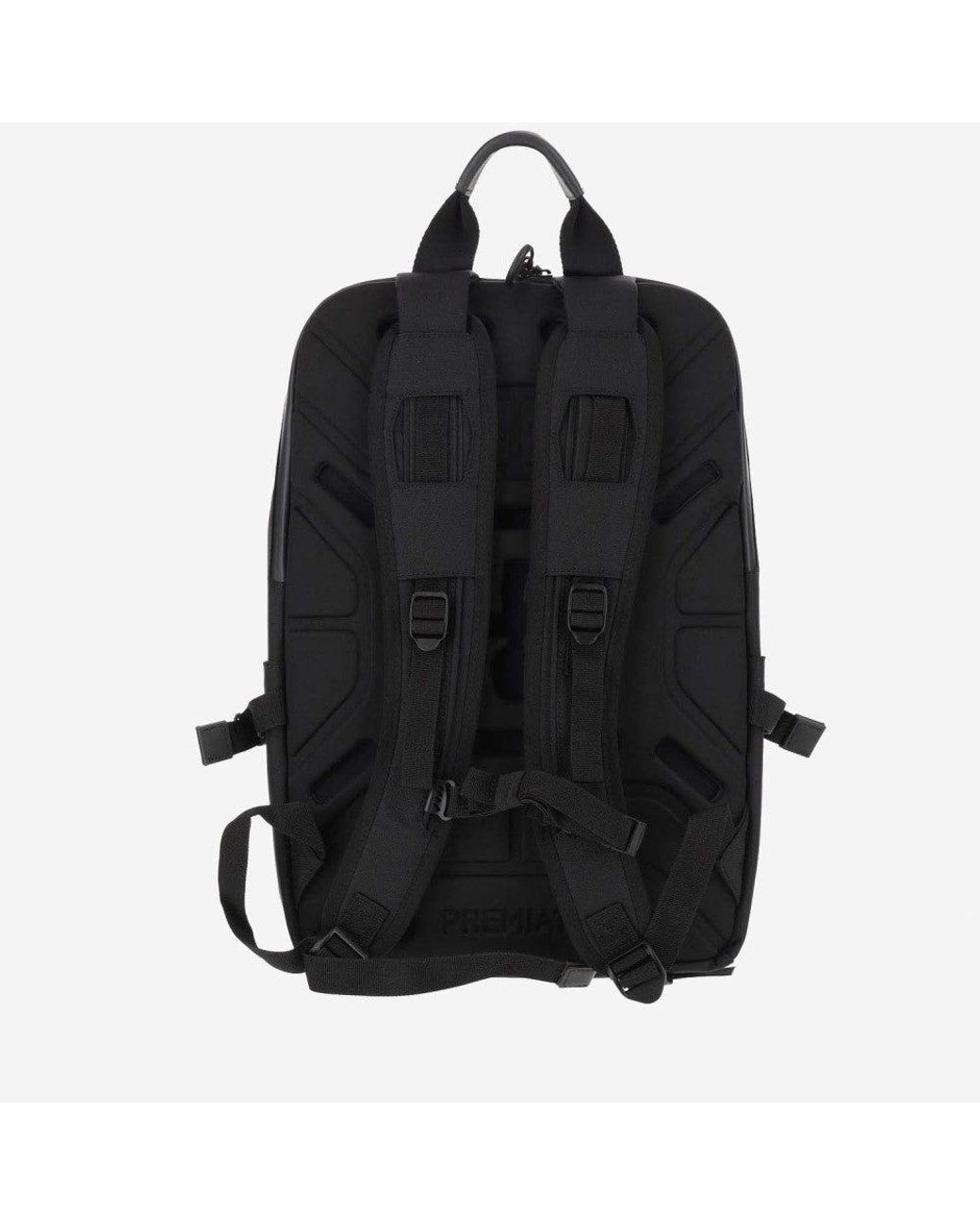 Premiata Black Nylon Ventura Backpack for men