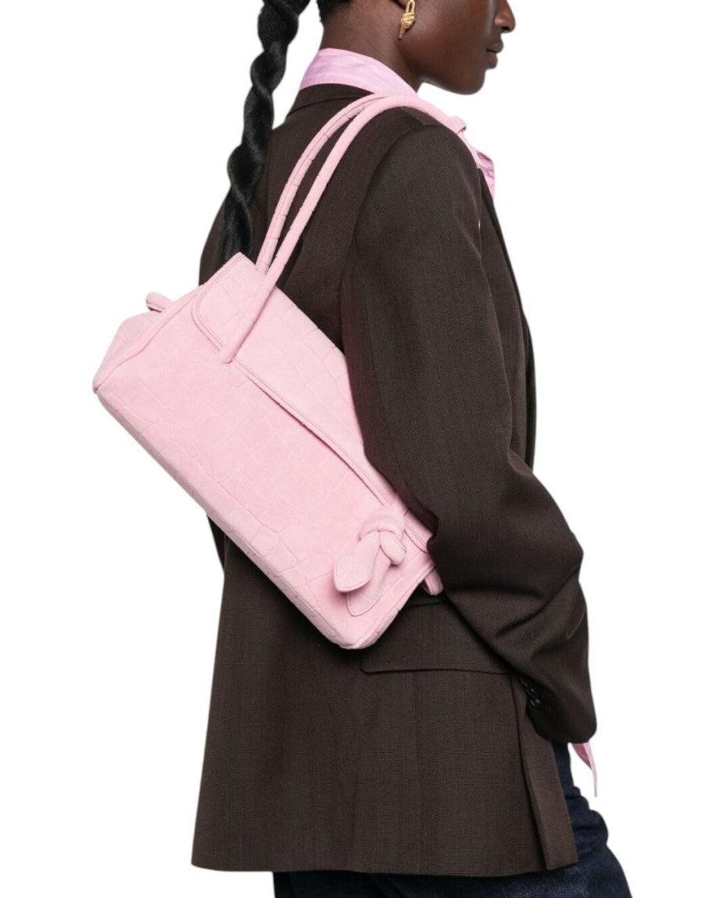 Jacquemus Pink Le Turismo Large Shoulder Bag