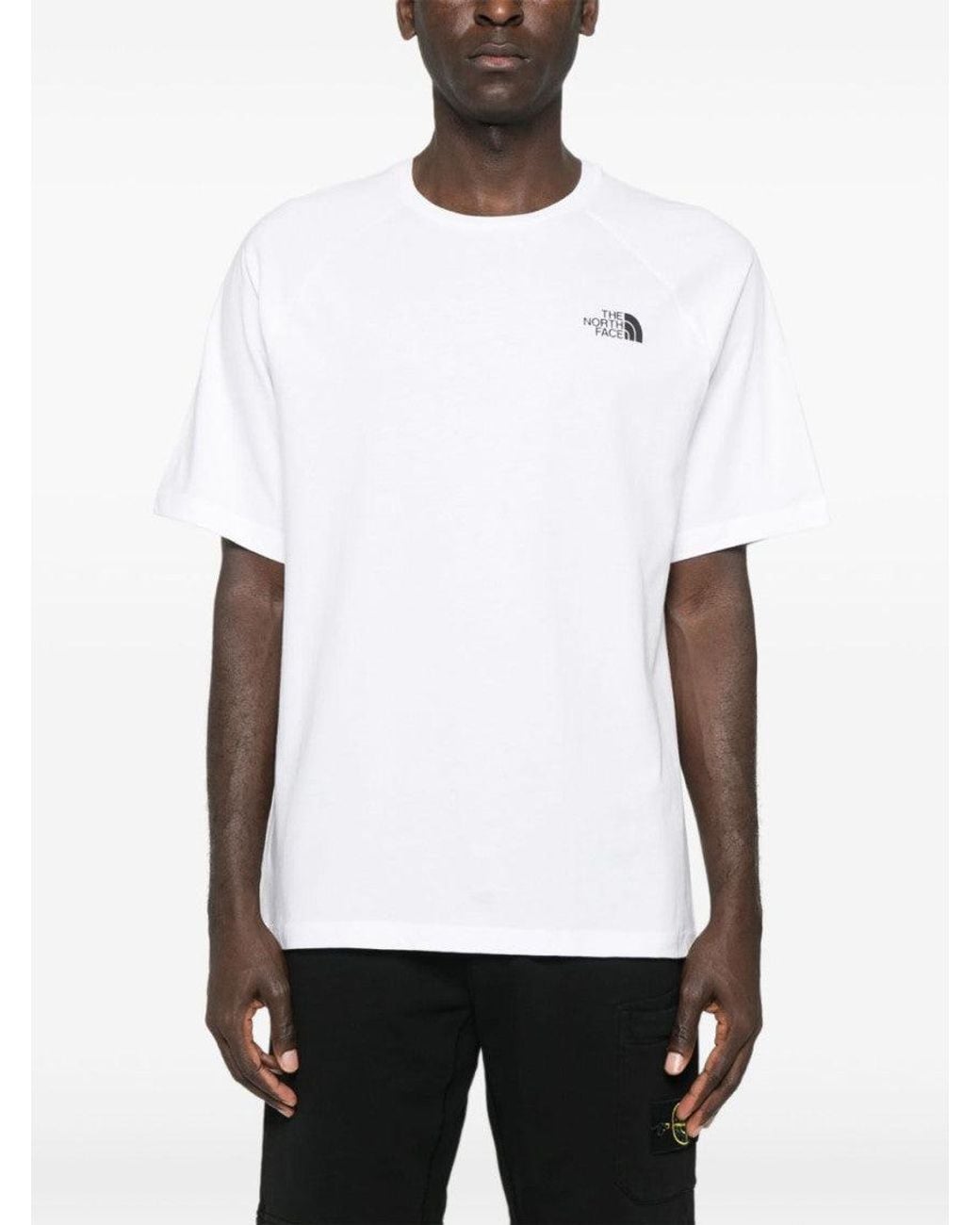The North Face White Crew Neck T-Shirt for men