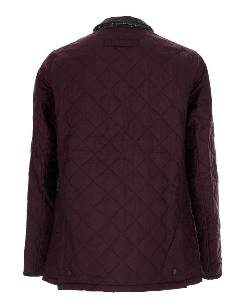 Barbour Purple Shirt Collar Jacket for men