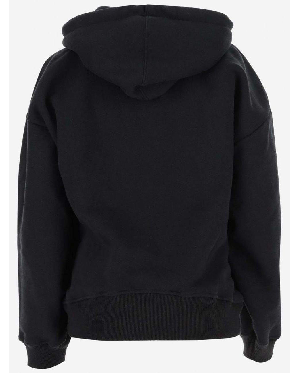 Off-White c/o Virgil Abloh Black Off Logo Cotton Hoodie