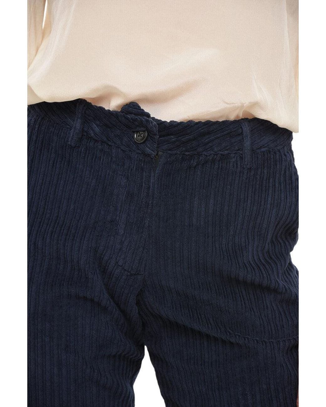 Woolrich Blue Straight Fit Trousers