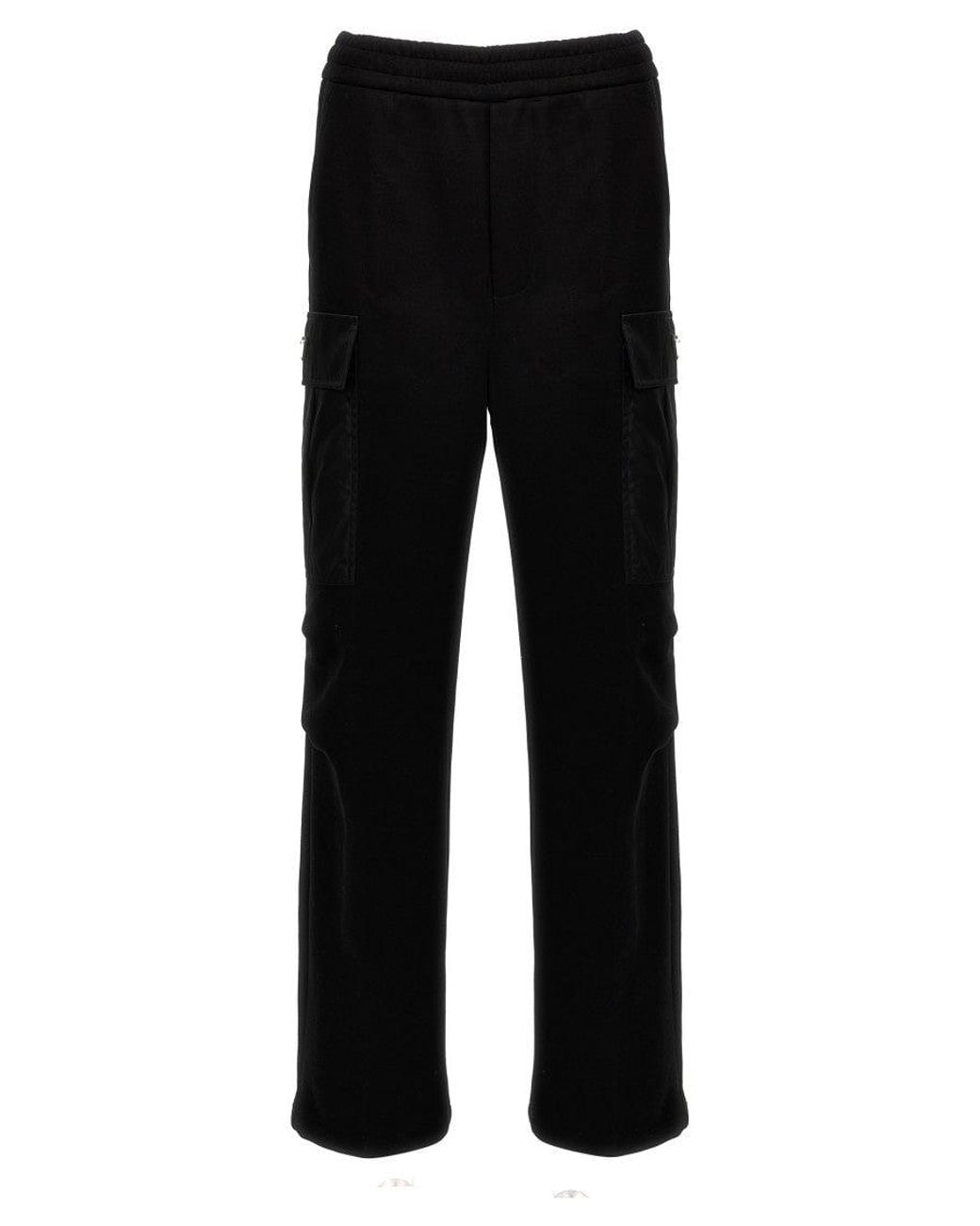 Prada Black Regular Cargo Pants for men