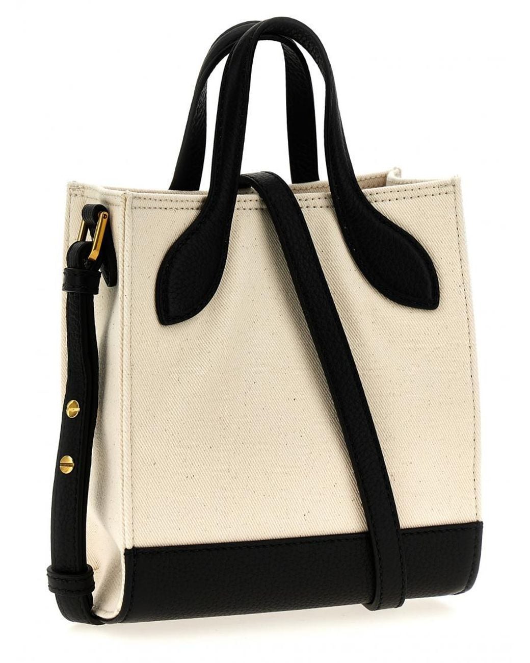 Bally Blackwhite Bar Mini Keep On Shopping Bag