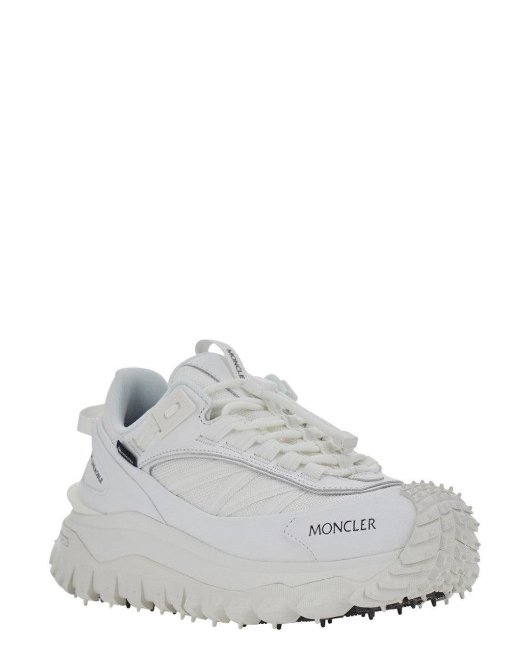 Moncler White Trailgrip Gtx Sneakers