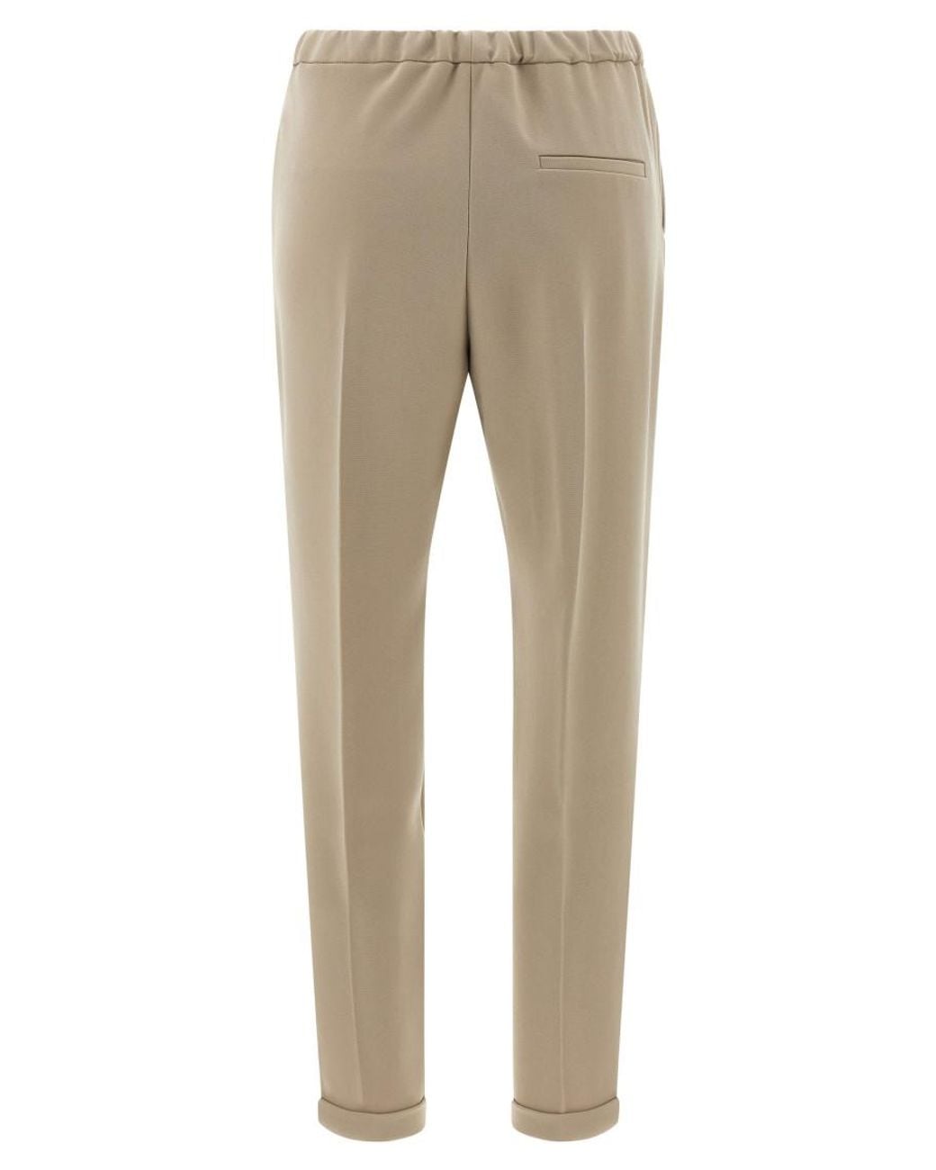 Alberto Biani Natural Fall Pants