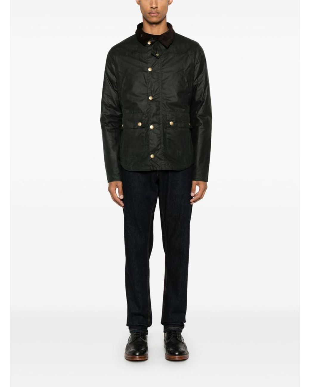 Barbour Black 'Reelin' Jacket for men