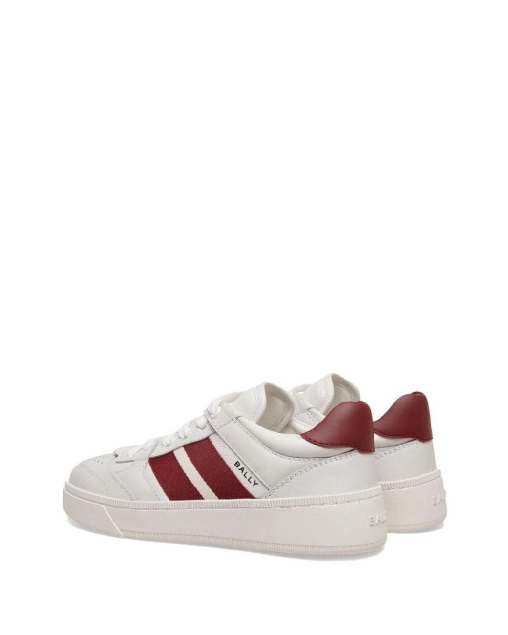 Bally Pink Leather Sneakers