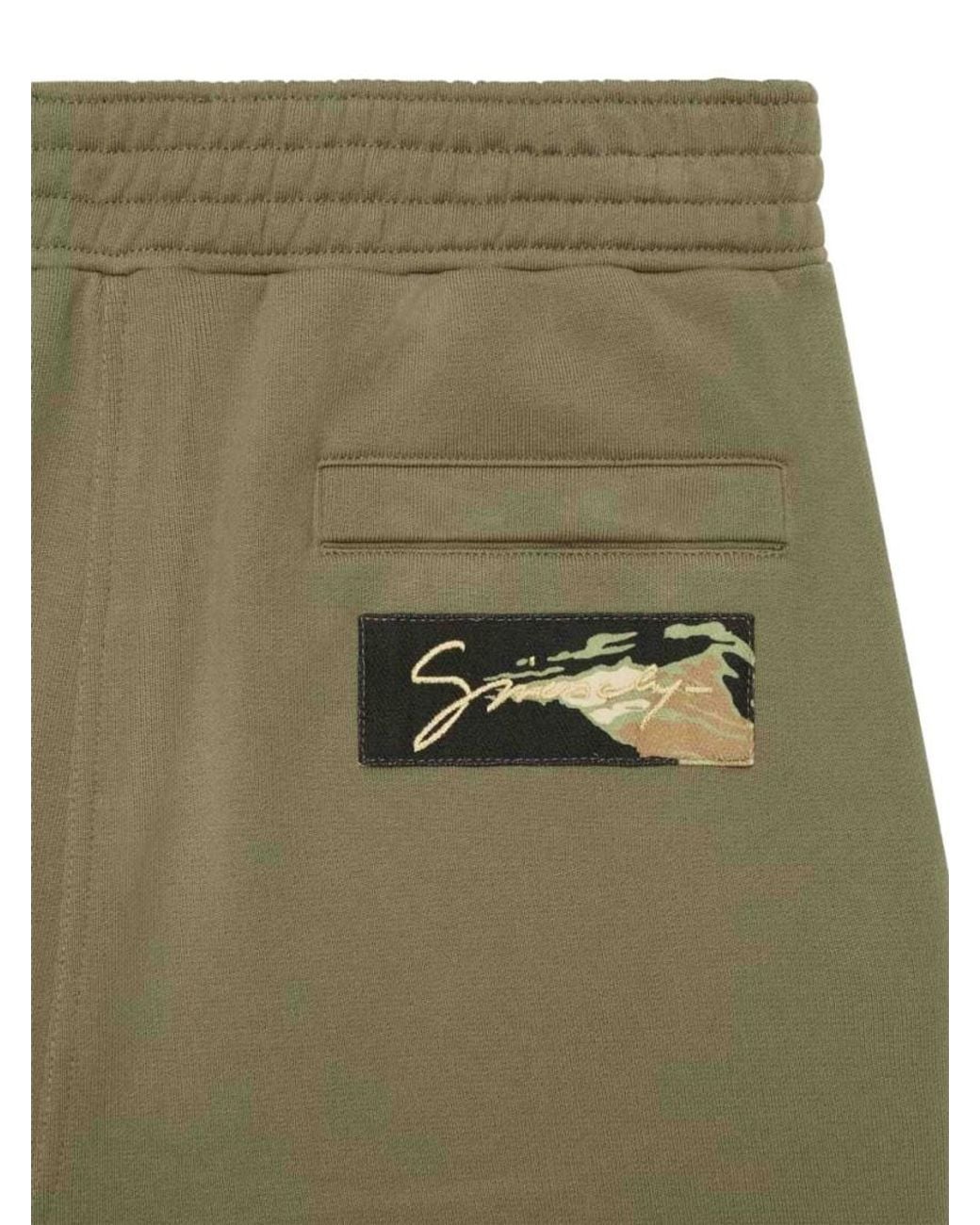 Givenchy Green Camouflage Patch Joggers for men