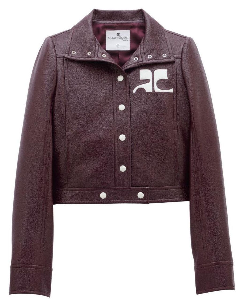 Courreges Purple Blouson Jacket For