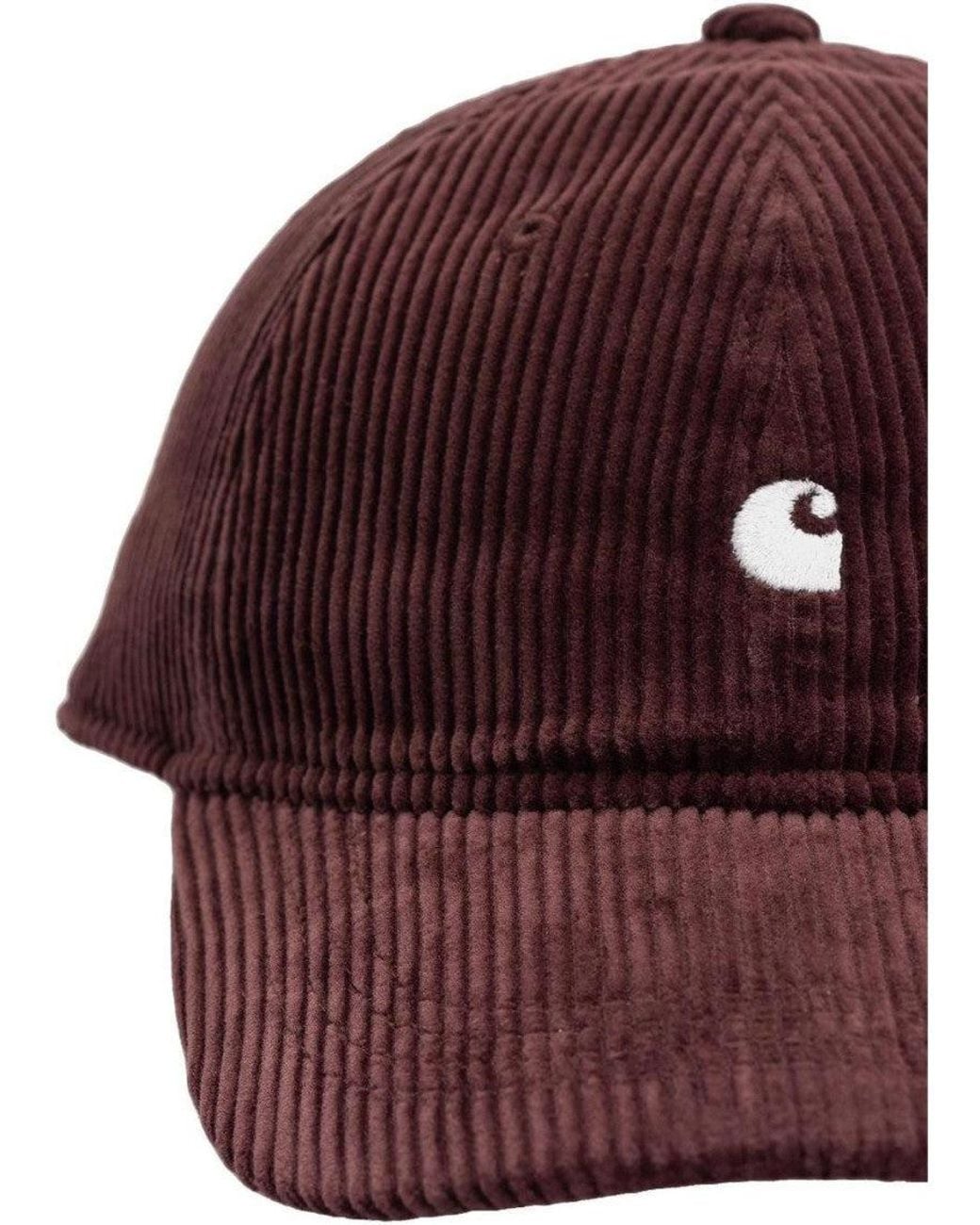 Carhartt Red Madison Logo Baseball Cap for men