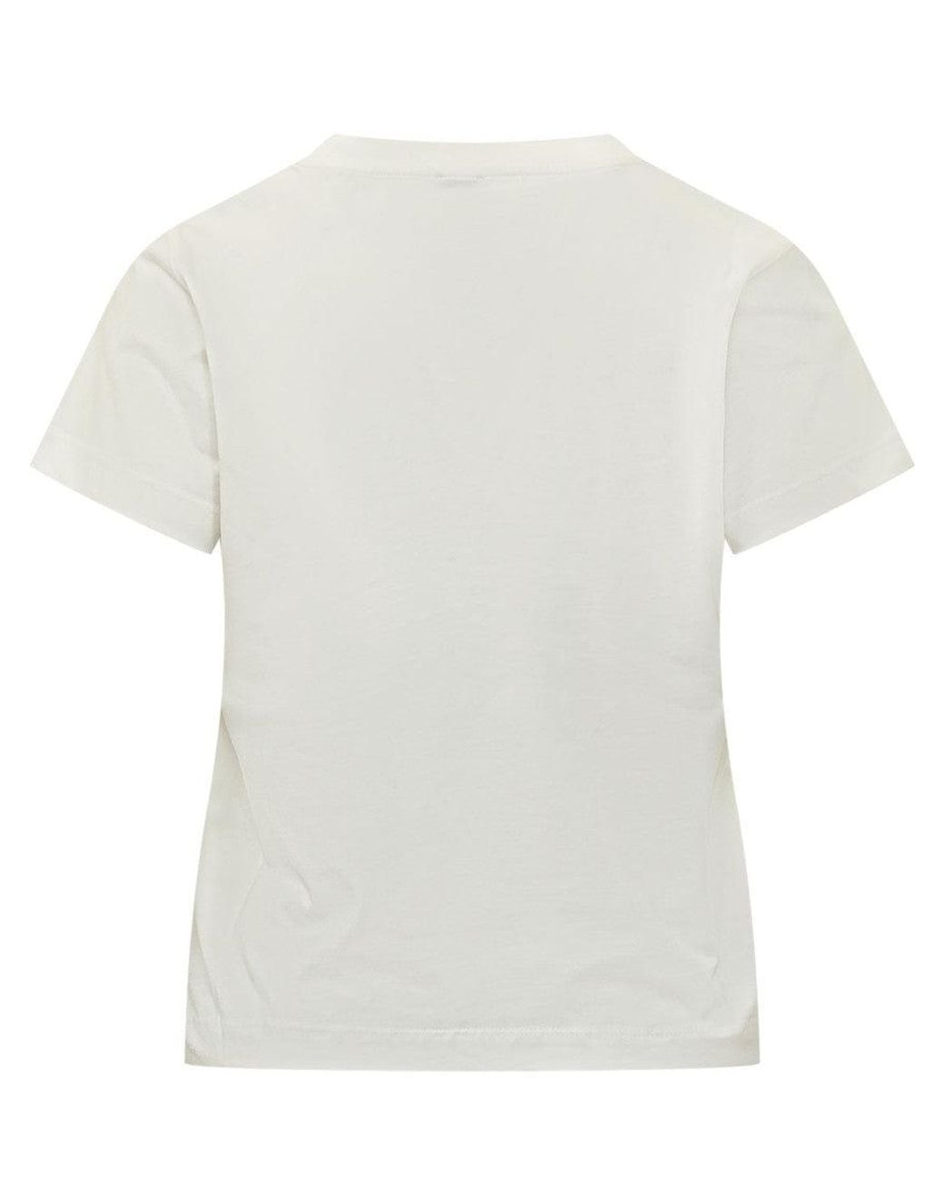 Pinko White Basic T-Shirt