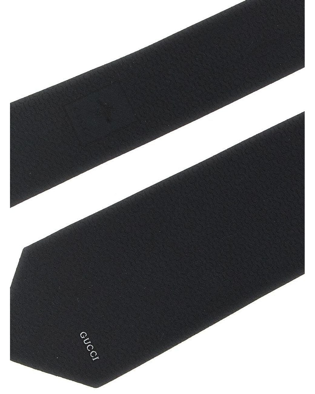 Gucci Blue Textured Tie for men