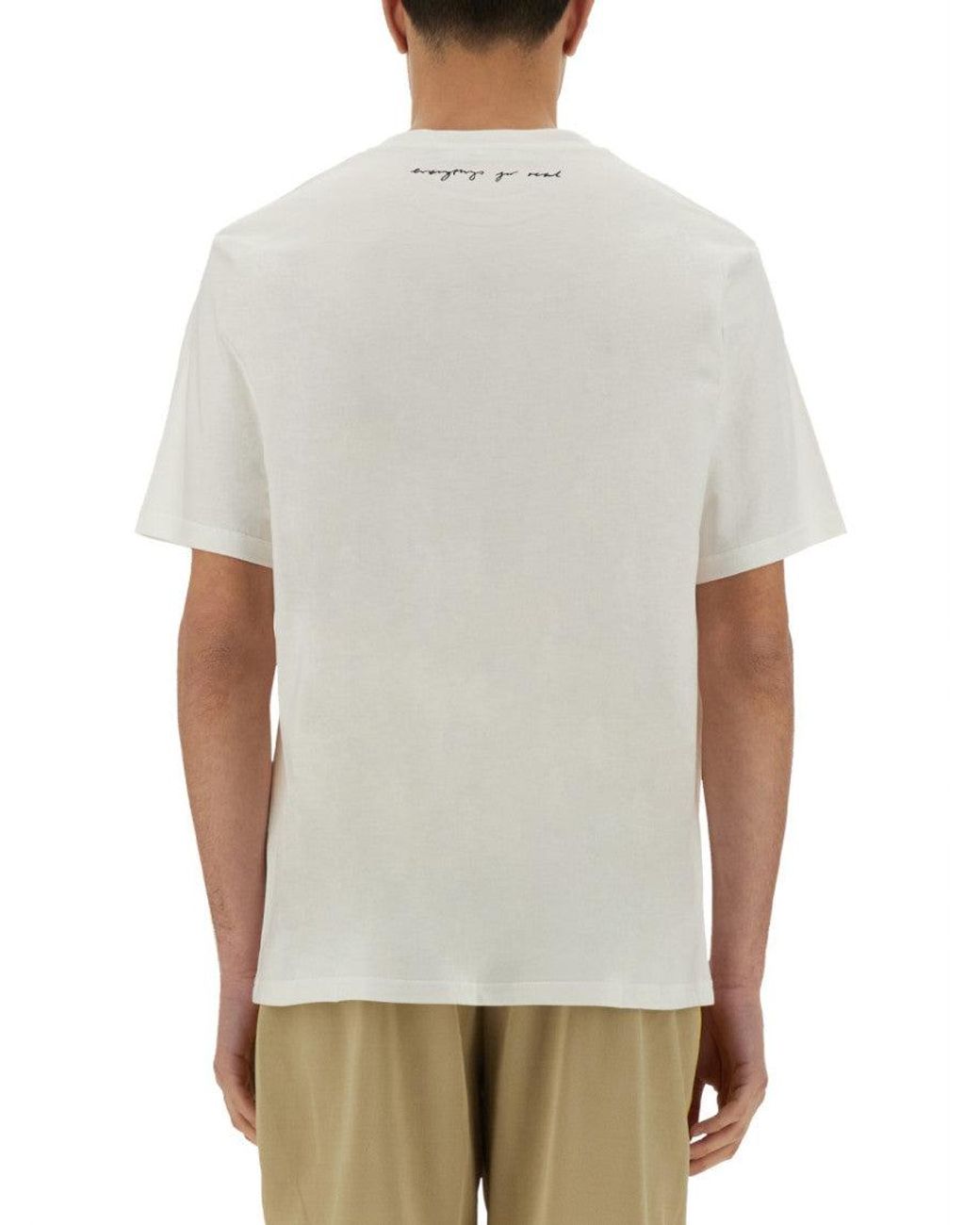 Wales Bonner White Short Sleeves T-Shirt for men