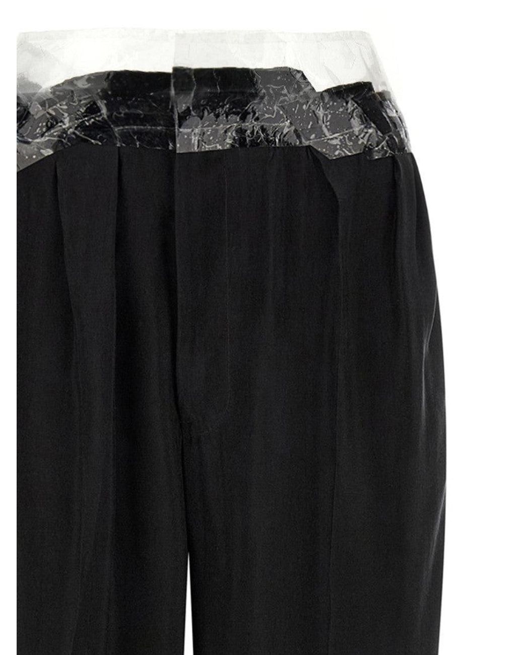 Maison Margiela Black Casual Pants