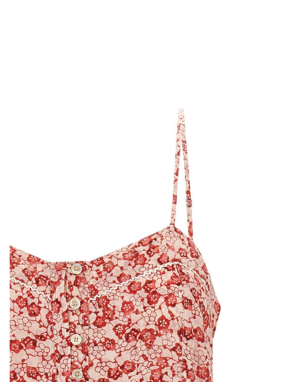 Isabel Marant Red Marant Etoile 'Vickia' Jumpsuit