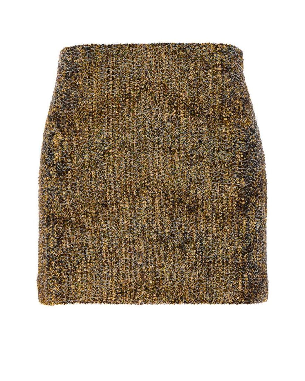Missoni Green Embellished Skirt