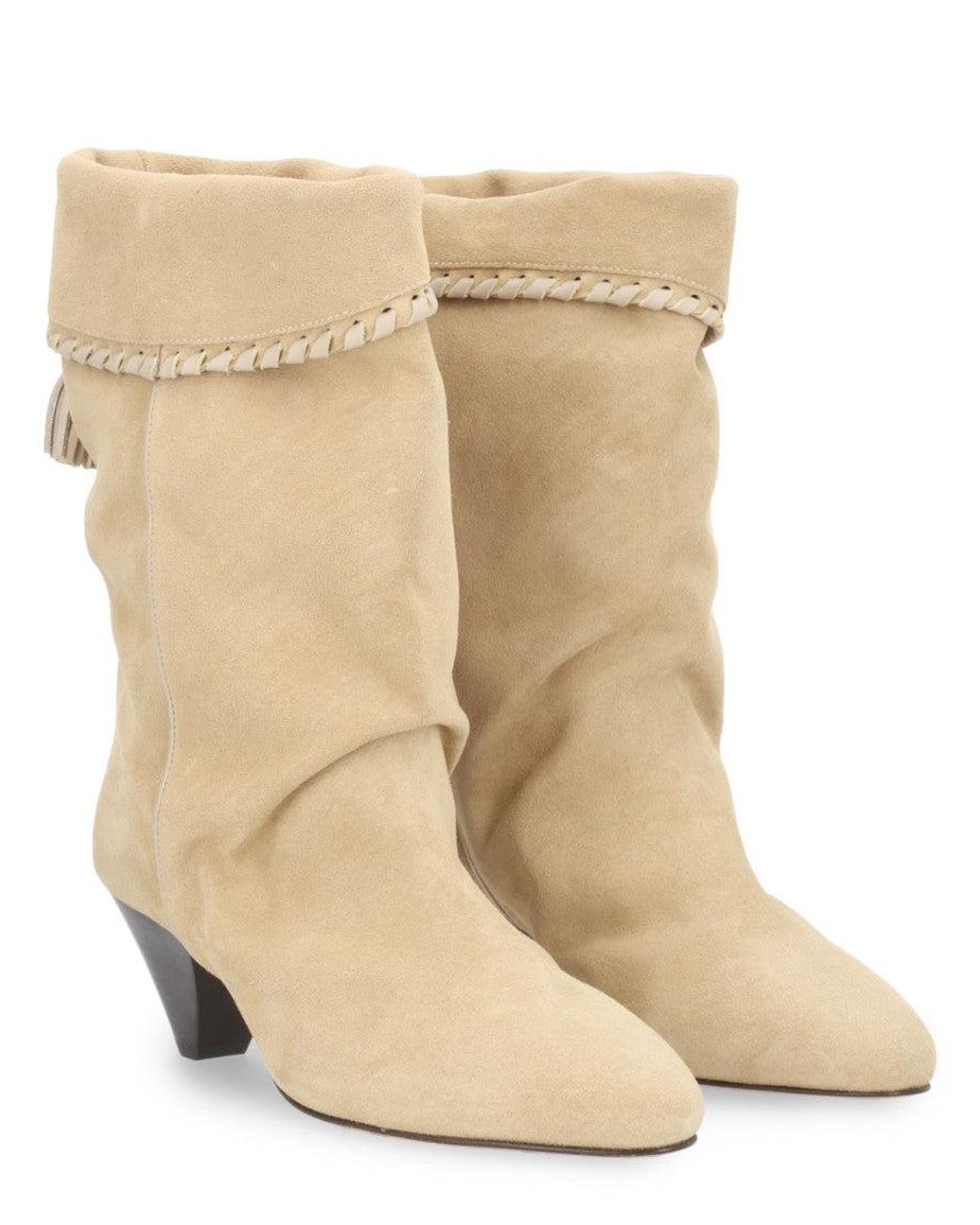 Isabel Marant Natural Dalby-Gz Boots