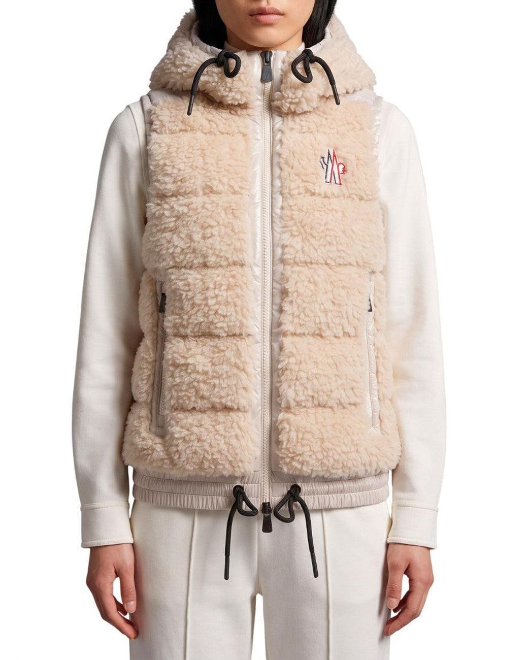 Moncler Natural Textured Hood Jacket
