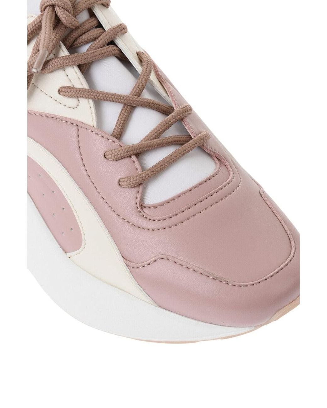 Stella McCartney Pink Color Block Sneakers