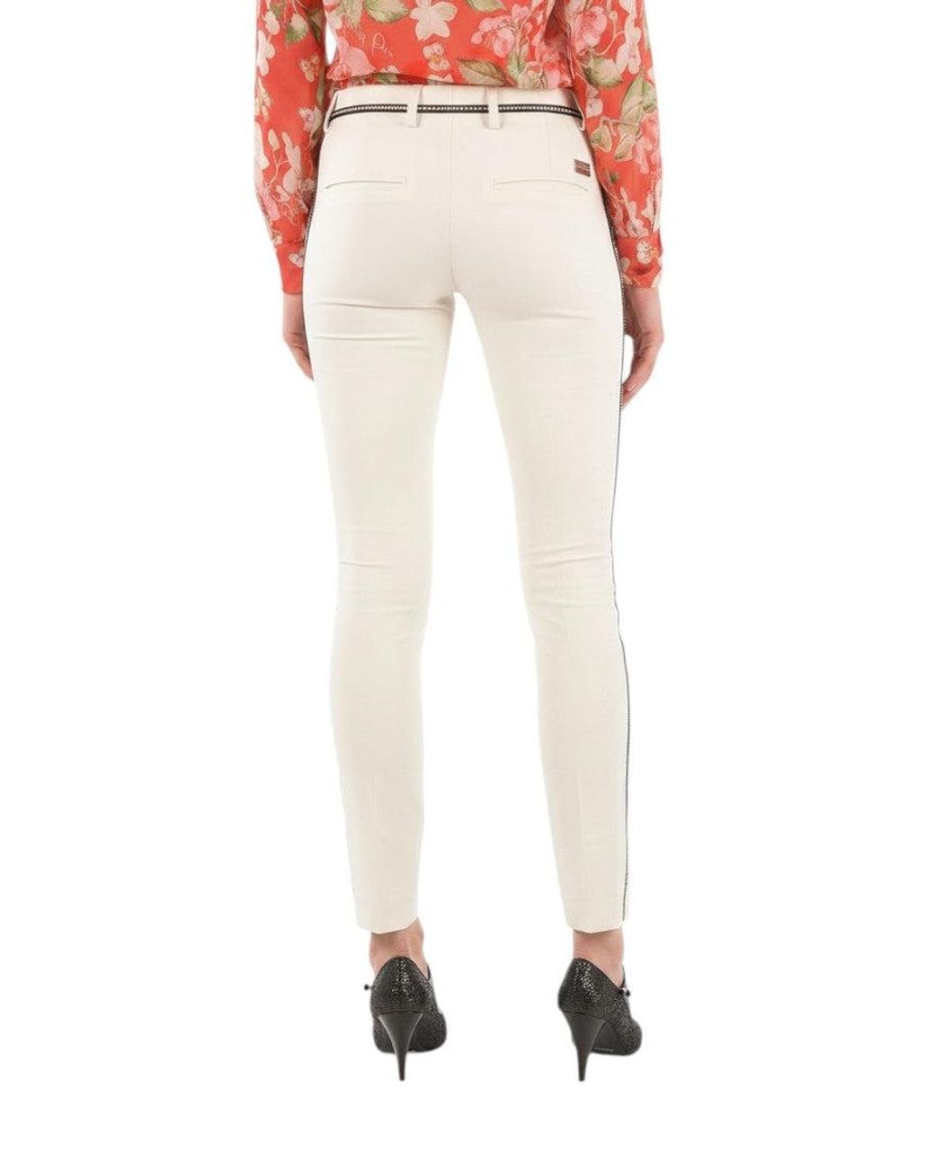 Philipp Plein Red Skinny Fit Pants