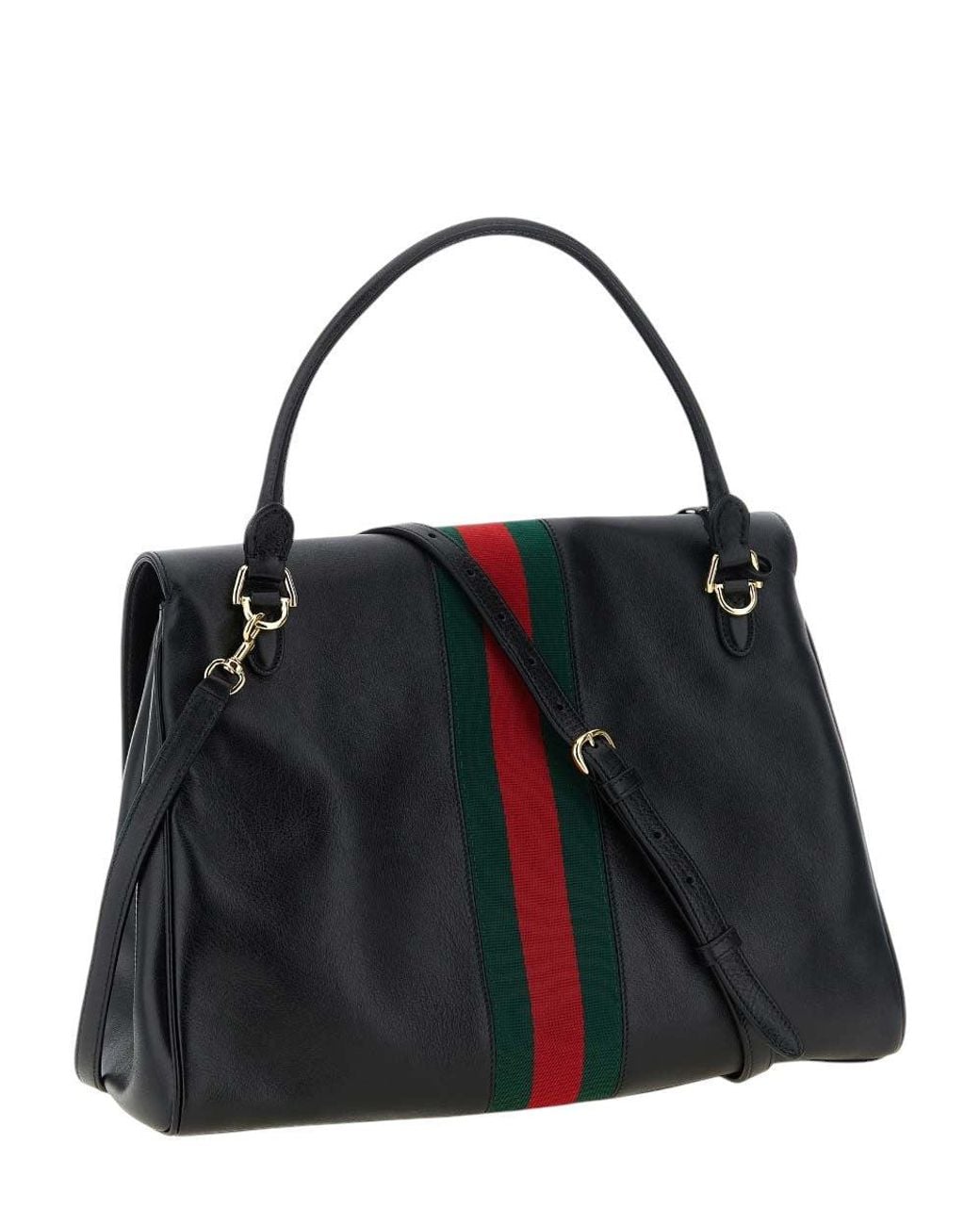 Gucci Black Paparazzo Large Shoulder Bag
