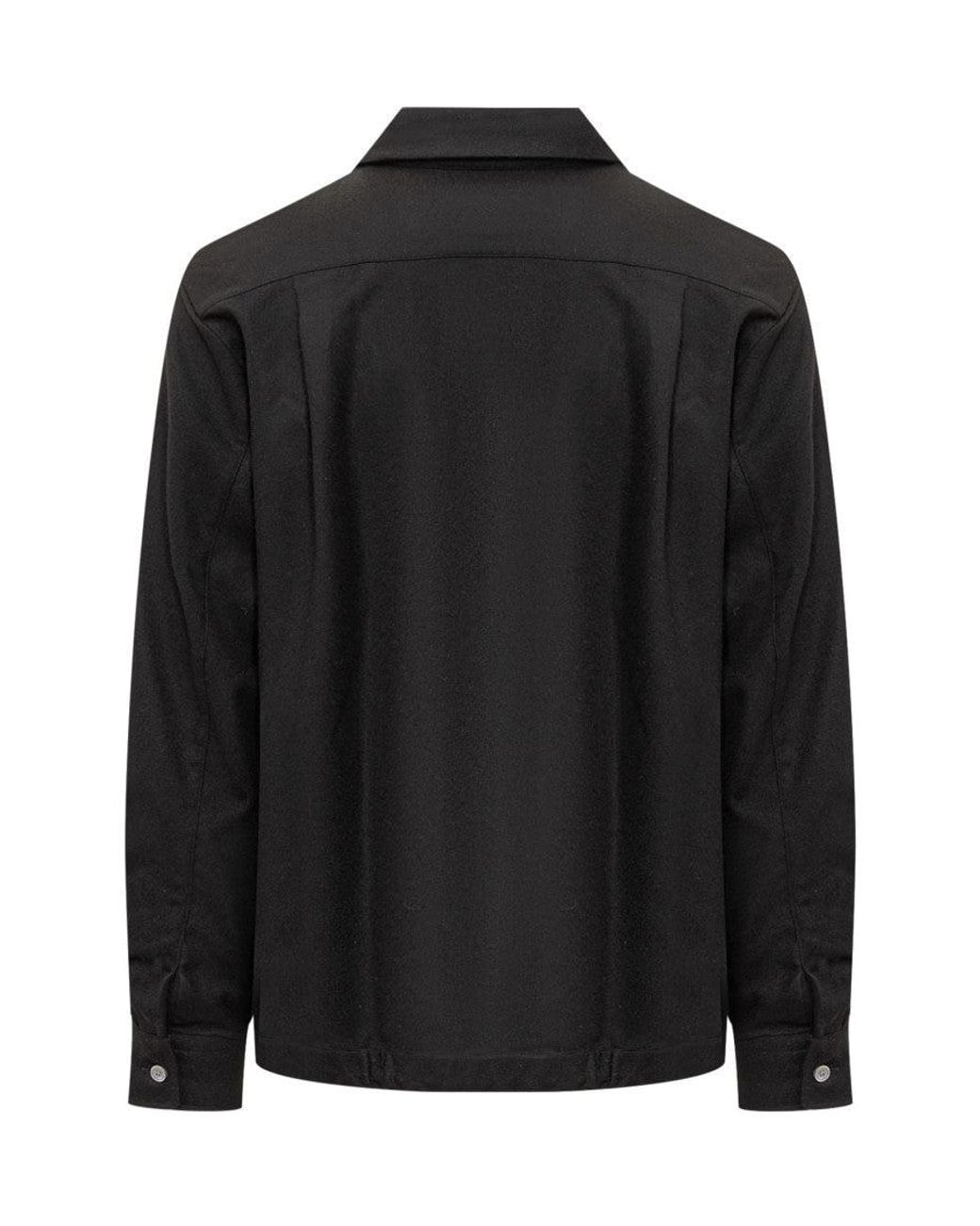 Givenchy Black Regular Solid Shirt for men